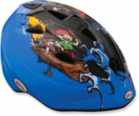 Велосипедный шлем Bell TATER Black/blue pirate