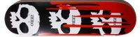 Дека для скейтборда Zero 3 Skull Blood Black 7.75(19.7 см)