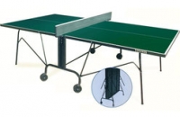 Всепогодный теннисный стол TORNADO - 4  (Тайвань) -меламин 4 мм .,  с сеткой , компактное хранение !   Бесплатная доставка !